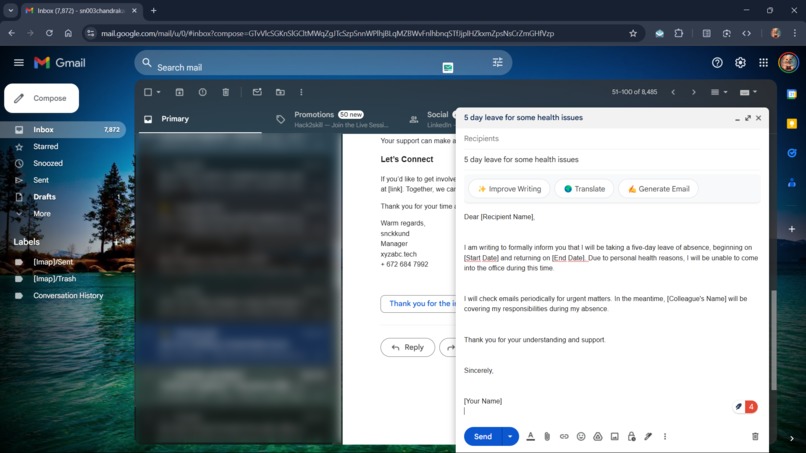 Gmail AI Companion – screenshot 6