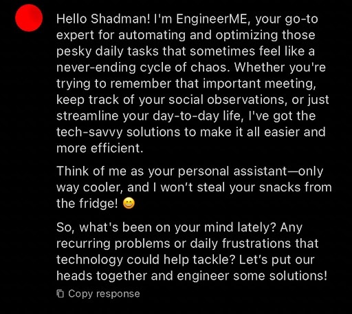 EngineerME – screenshot 2