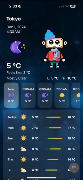 WeatherWear – screenshot 4