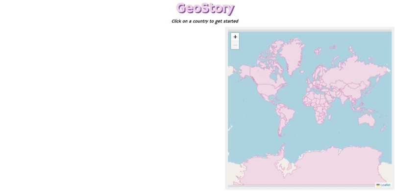 GeoStory – screenshot 1
