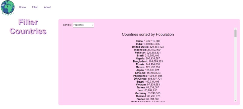 GeoStory – screenshot 3
