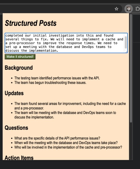 Structured-Posts – screenshot 1