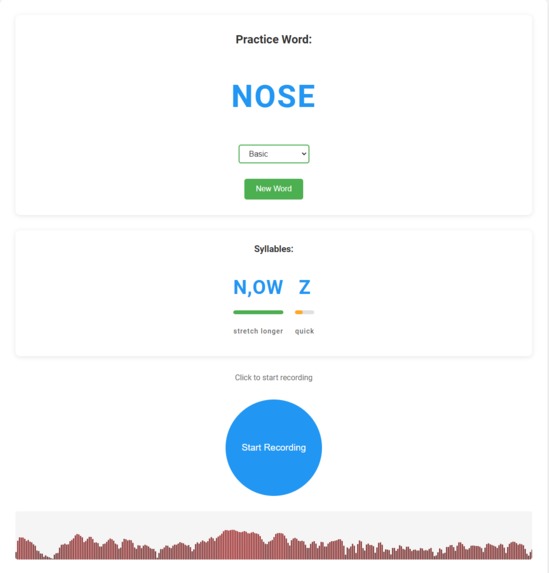 AI Speech Improvement Assistant – screenshot 1