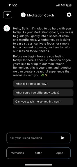 Mediatation Coach – screenshot 2