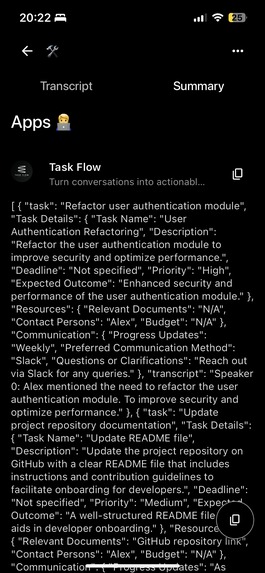 Task Flow – screenshot 4