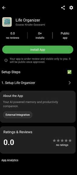 Life Organizer – screenshot 3