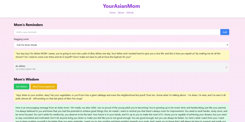 Your ASIAN mom – screenshot 1