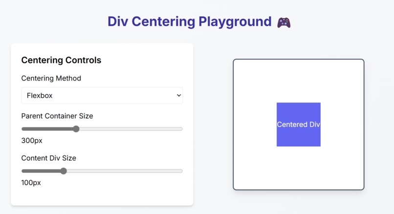 Div Centering Wizardry – screenshot 3