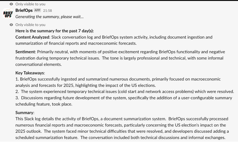 Briefops App – screenshot 2