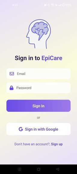 EpiCare – screenshot 2