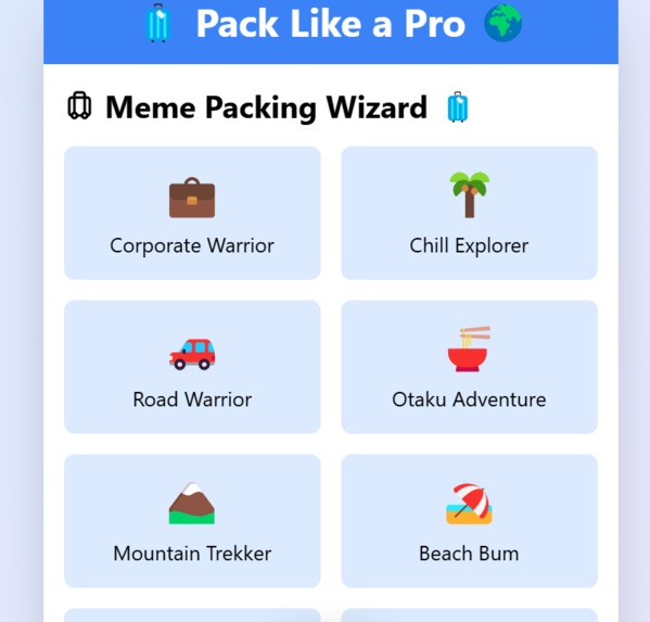 Sootcase Packer  – screenshot 1