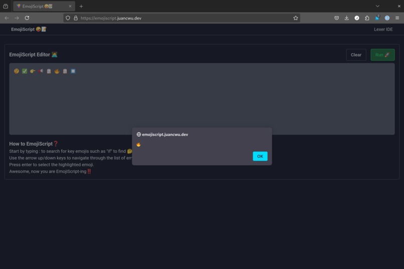 EmojiScript – screenshot 1