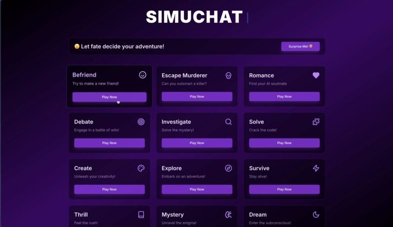 Simuchat – screenshot 2