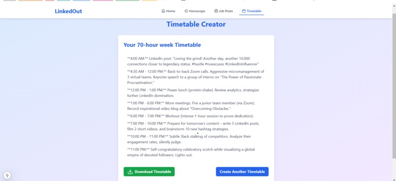 LinkedOut – screenshot 3