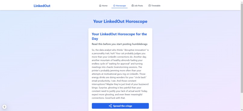 LinkedOut – screenshot 4