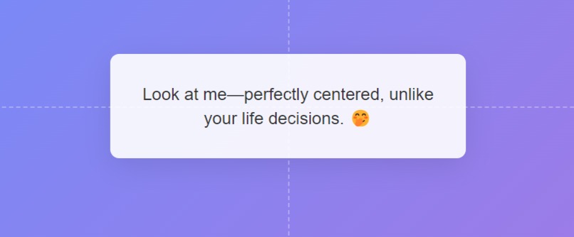 CenterPerfection – screenshot 1