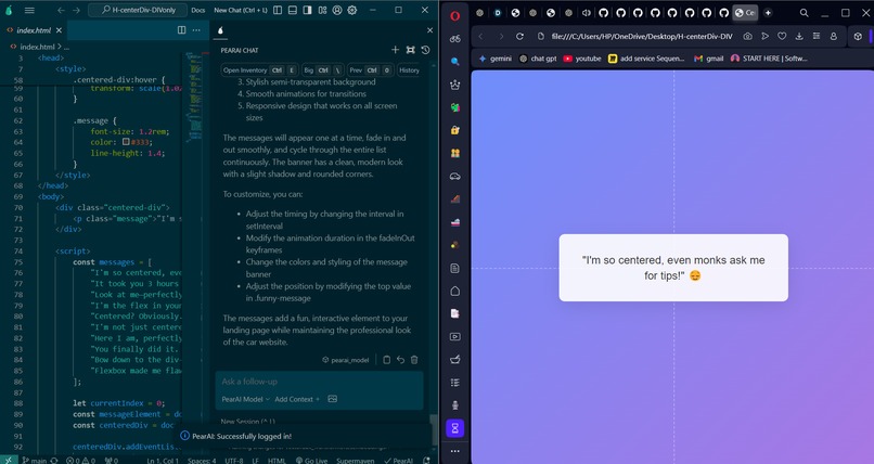CenterPerfection – screenshot 2