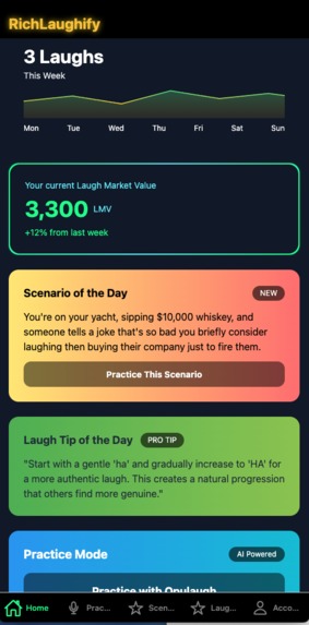 RichLaughify – screenshot 2