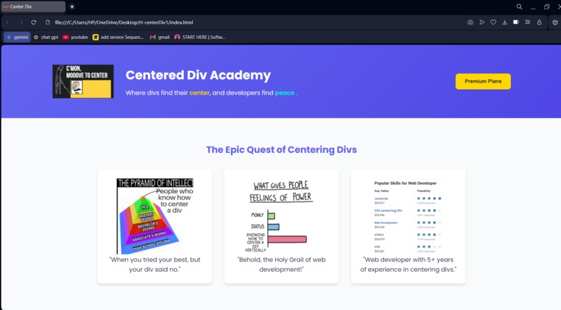 Center Div Academy – screenshot 1
