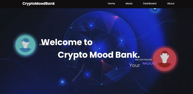 CryptoMoodBank – screenshot 1