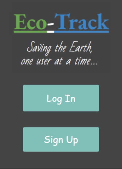 Eco-Track – screenshot 1