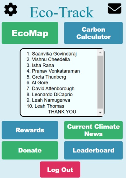 Eco-Track – screenshot 2