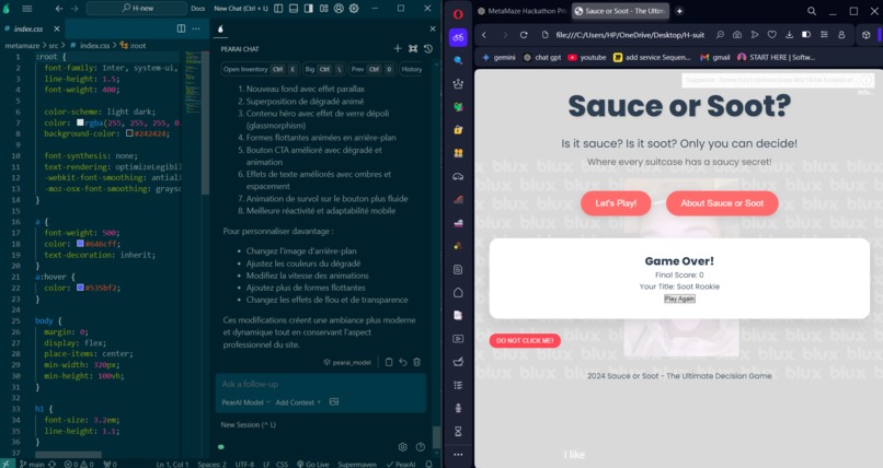Suitcase or Saucce? – screenshot 1
