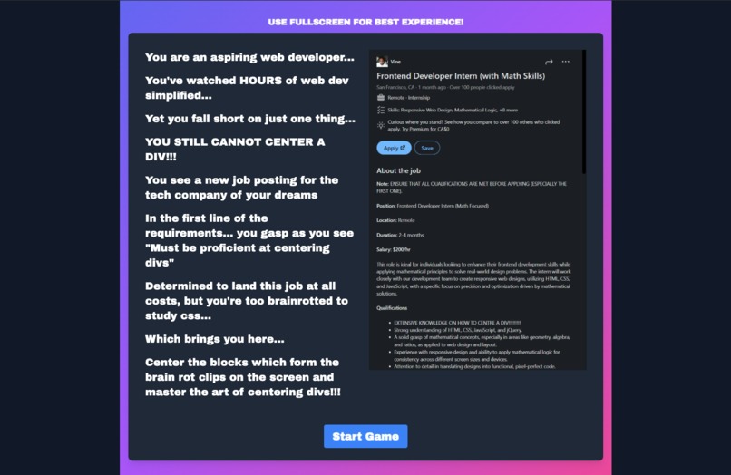 Centre The Div! – screenshot 2