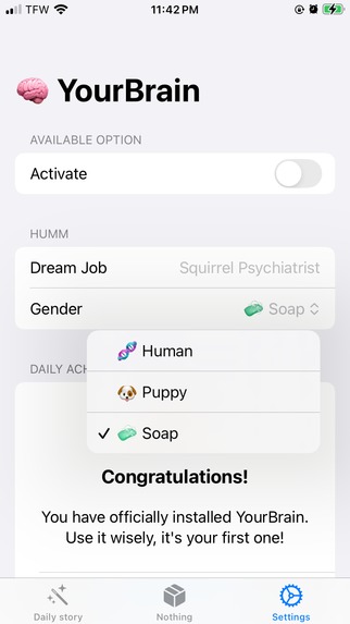 YourBrain – screenshot 5