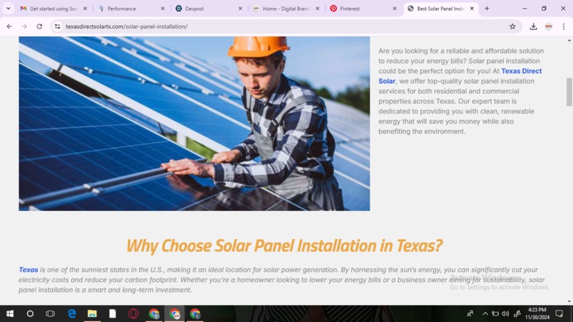 website design and development – screenshot 4