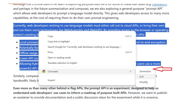 Chromatic: Your Browser Co-Pilot – screenshot 4