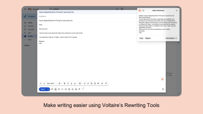 Voltaire - Writing Tools – screenshot 1