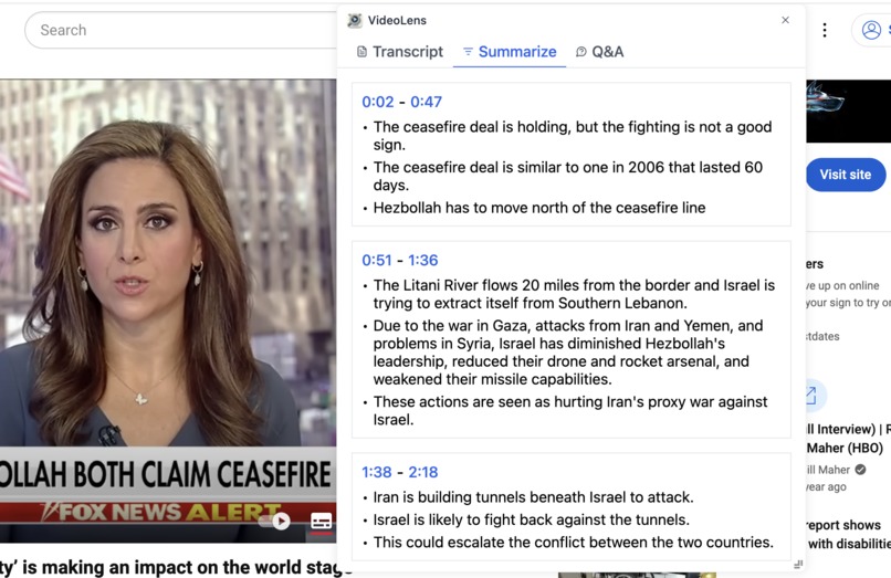 VideoLens – screenshot 5