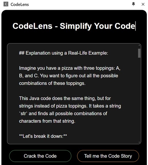 CodeLens – screenshot 3
