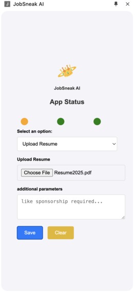 JobSneak AI – screenshot 3