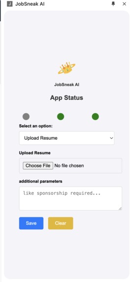 JobSneak AI – screenshot 1