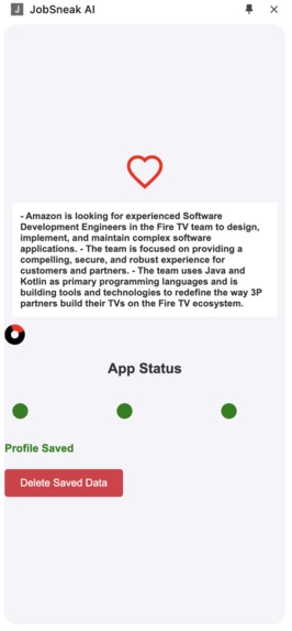 JobSneak AI – screenshot 4