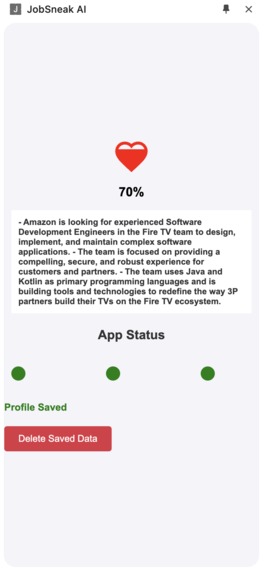 JobSneak AI – screenshot 5