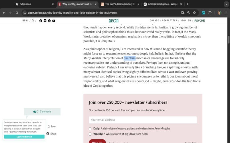 Origin ai : Word insight – screenshot 4