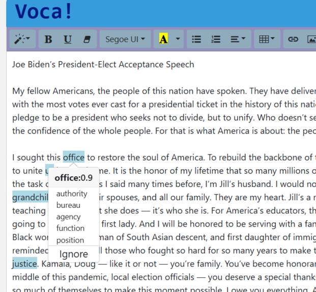 Voca – screenshot 1