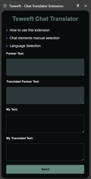 Tsweeft – screenshot 1
