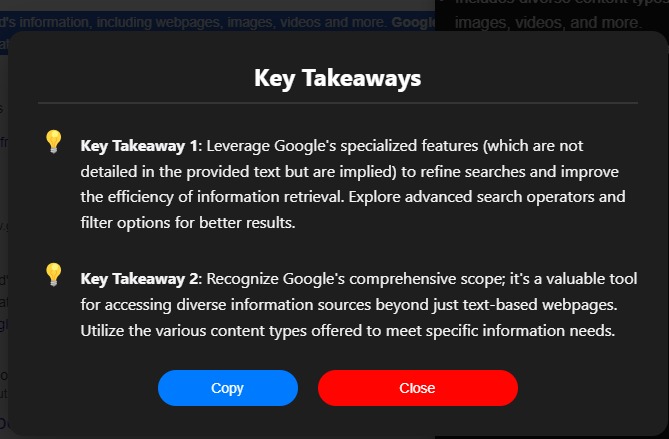 Content Summarizer – screenshot 4