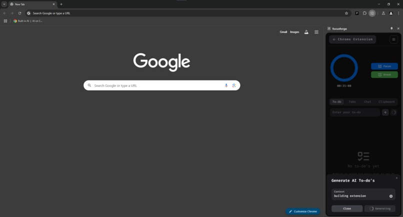 focusforge – screenshot 2