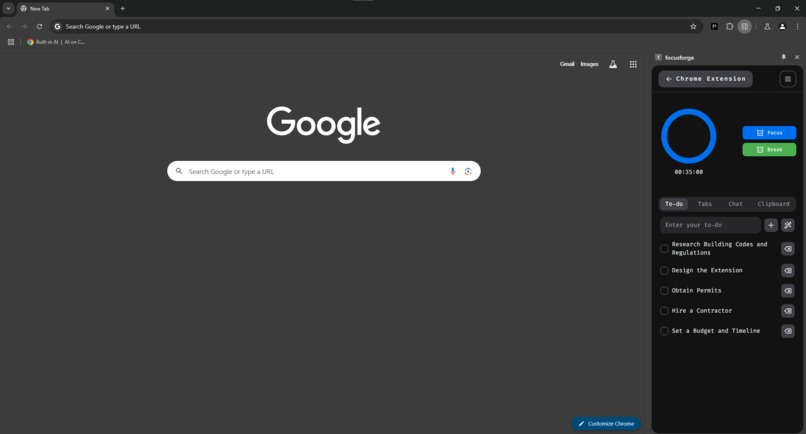 focusforge – screenshot 3