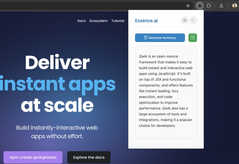 Essence.ai – screenshot 3