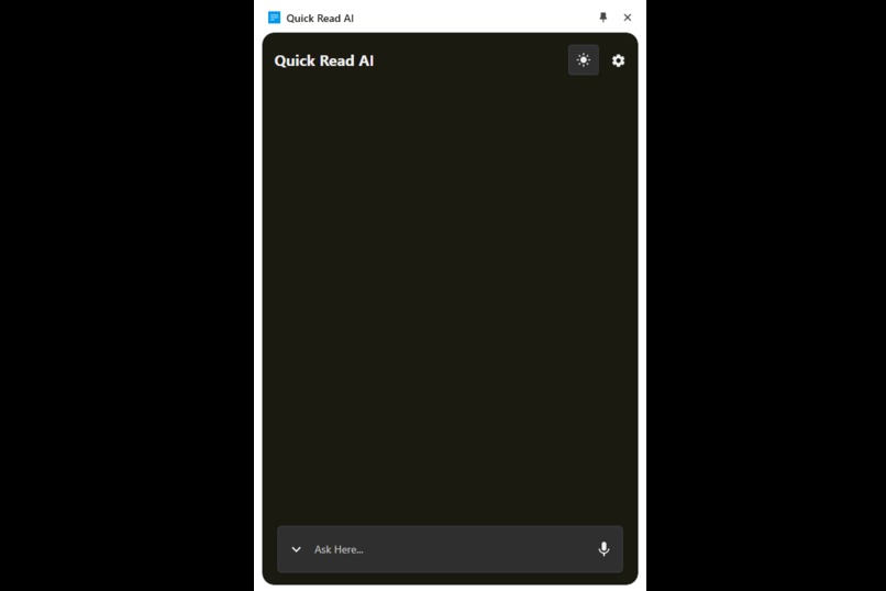 Quick Read AI – screenshot 1