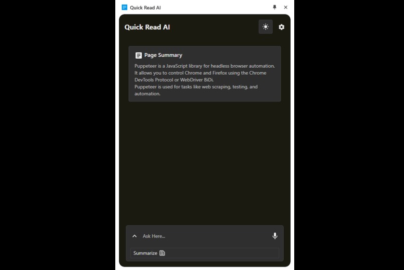 Quick Read AI – screenshot 4