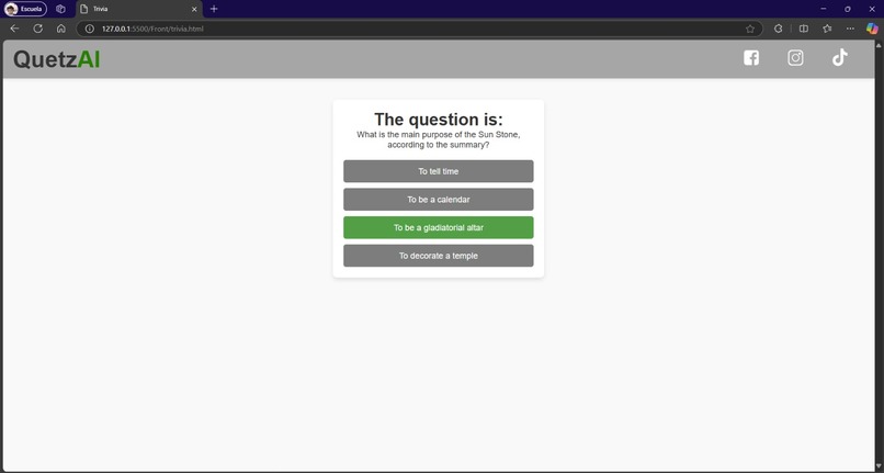 QuetzAI: A new way to visit museums – screenshot 4