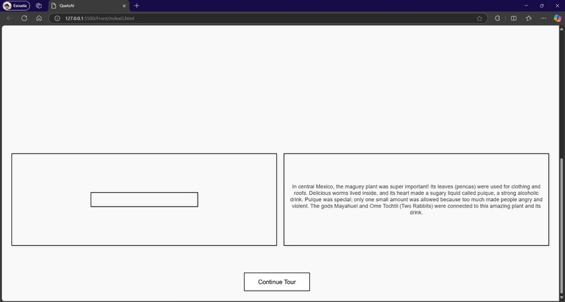 QuetzAI: A new way to visit museums – screenshot 3