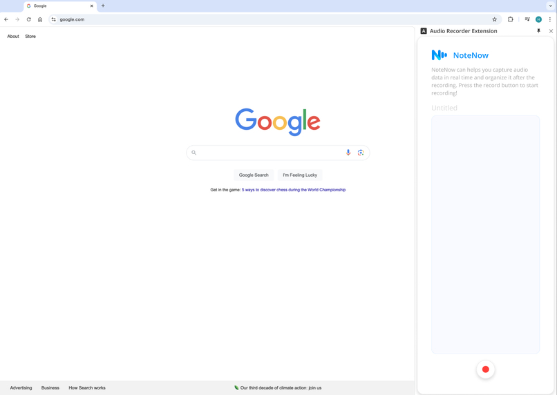 NoteNow - AI Power Chrome Extension – screenshot 1